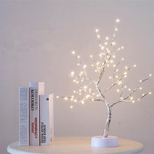 Load image into Gallery viewer, 36/108 LEDS Night Light Bonsai Tree Light Gypsophila Lights Home Party Wedding Indoor Decoration Night Light